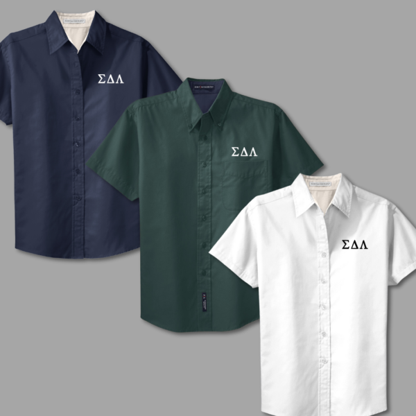 Short-Sleeve Button-Up